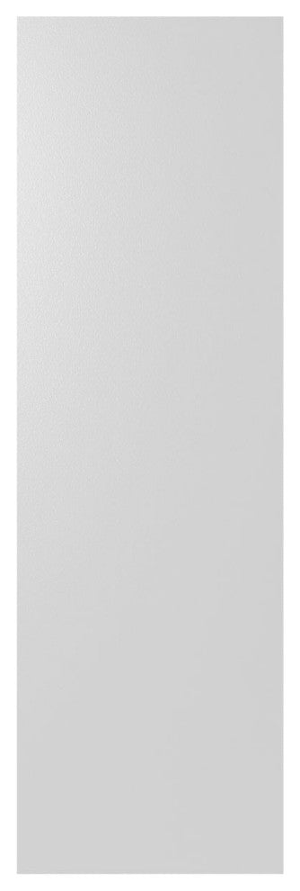 15"W True Fit PVC Single Panel Chevron Modern Style, Black, 60"H