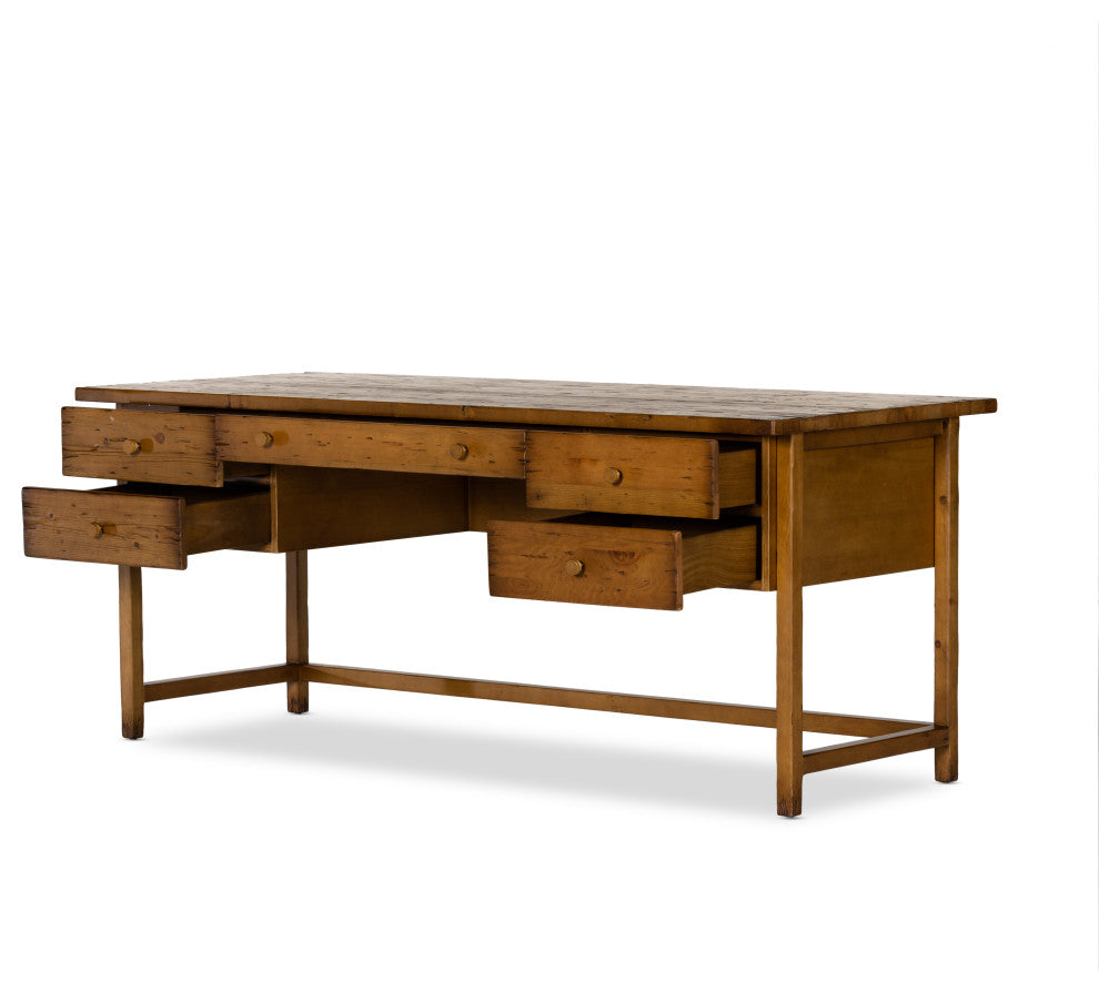 Reign Desk-Waxed Pine