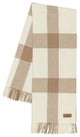 Wellington Plaid Throw, Dune