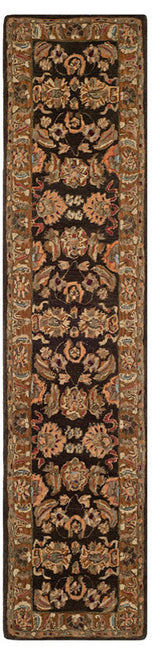 Safavieh Anatolia an615b Rug, Dark Brown/Gold, 2'3"x8'0" Runner