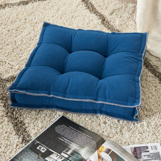 Mina Victory QY029 Seat Cushion, Navy, 18" x 18" x 3"