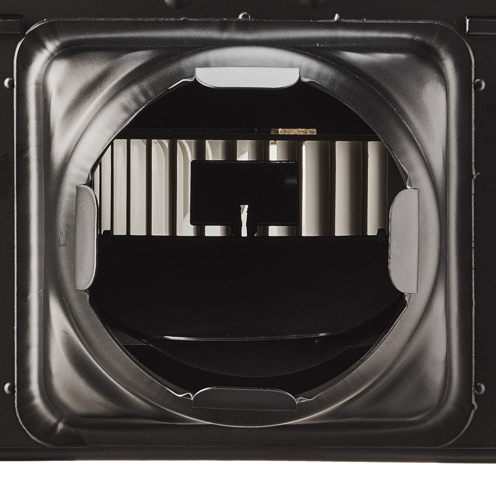 Aero Pure Fan A716RW 4 Bulb Quiet Bathroom Heater Fan With Light, White