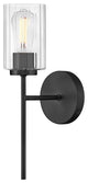 Lark Leta Medium Single Light Sconce, Black