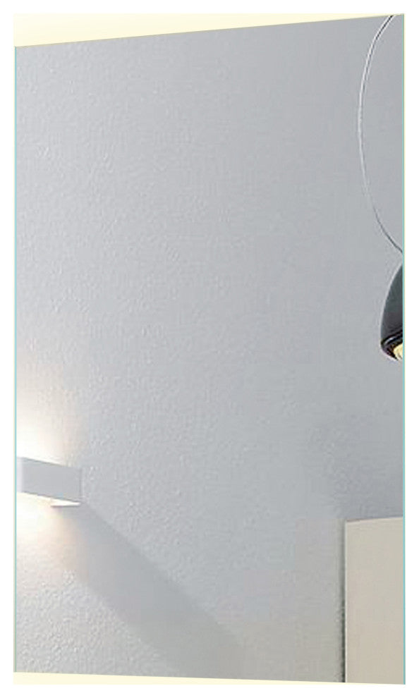 Aurora Backlit LED Mirror, 24"x36"x1.75"