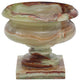 Rhea Whirl Planter, Green Onyx