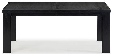 Safavieh Couture Desmond Extendable Dining Table, Black