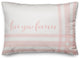 Love You Forever 14x20 Spun Poly Pillow