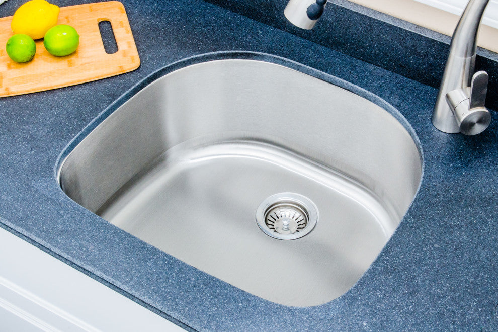 Wells Sinkware 16G D-shaped Bowl Sink