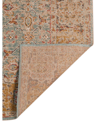 Ethnicia Watton Vintage Teal Area Rug, 2'7"x7'6"