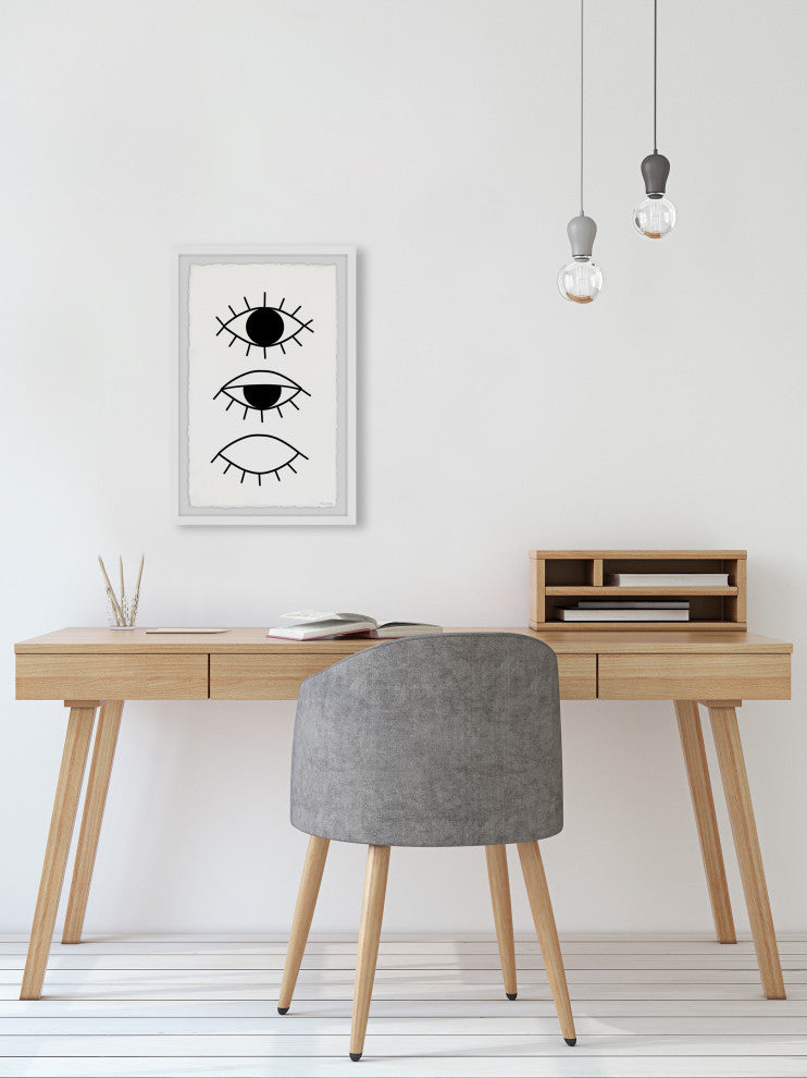 "Sleepy Eye" Framed Painting Print, 12x18