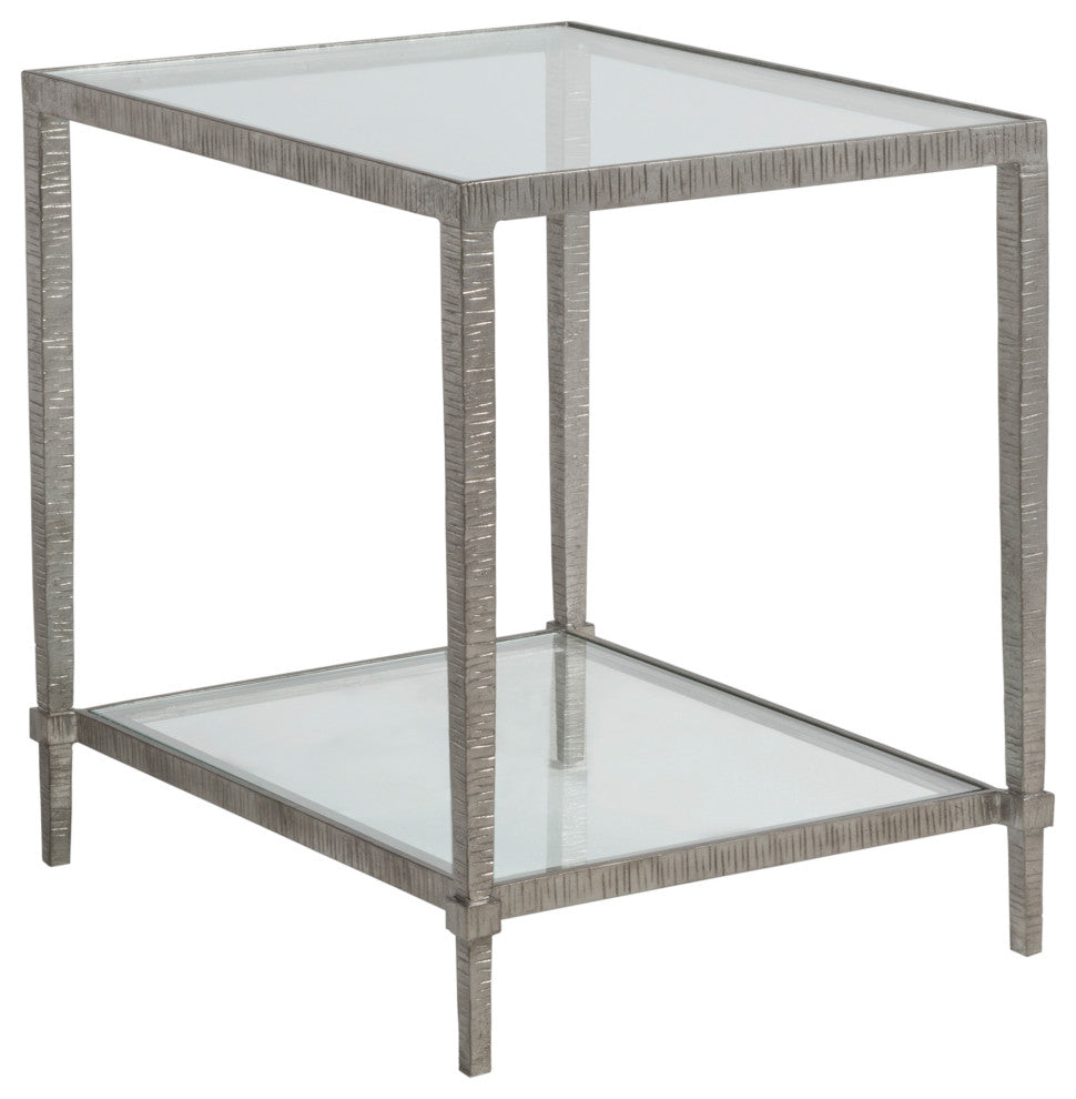 Claret Rectangular End Table
