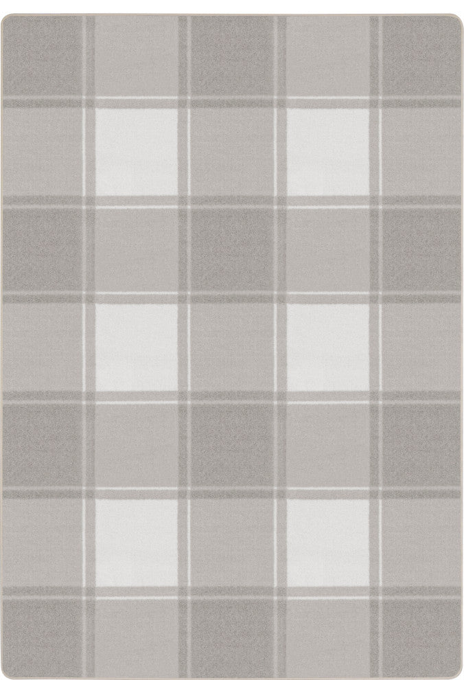 Joy Carpets Impressions Highlander Area Rug, Dove, 5'4"x7'8"