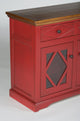 Eagle Furniture 55" Shelter Bay Credenza Console, Tempting Turquoise Base, Conco