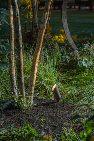 Hinkley Lumacore 12V Variable Output Led 3000K Spot Light, Brass Satin Black