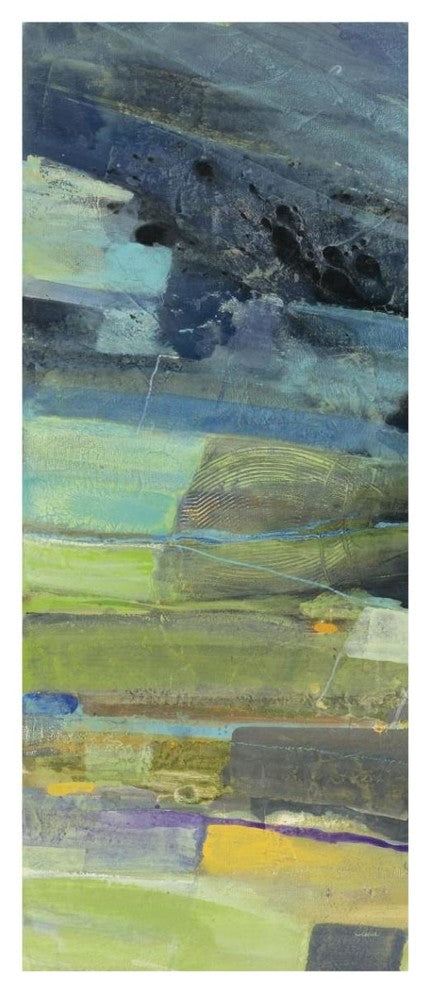 "View of the Coast Panel I" Digital Paper Print by Albena Hristova, 18"x42"