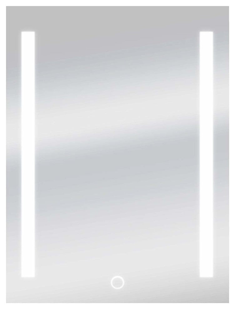 Dyconn Catella Vanity Bathroom LED Mirror With Touch On/OFF & Anti-Fog, 24"w X 3