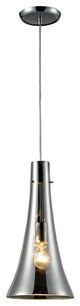 Menlow Park 1-Light Pendant, Polished Chrome