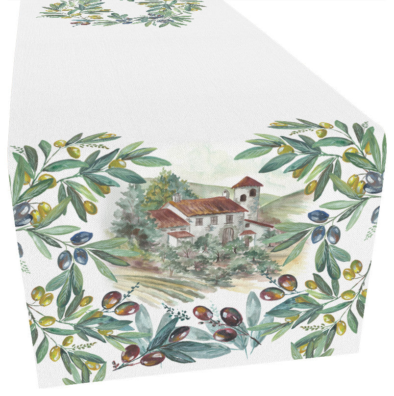 Laural Home Olive Grove 13" X 72" Table Runner