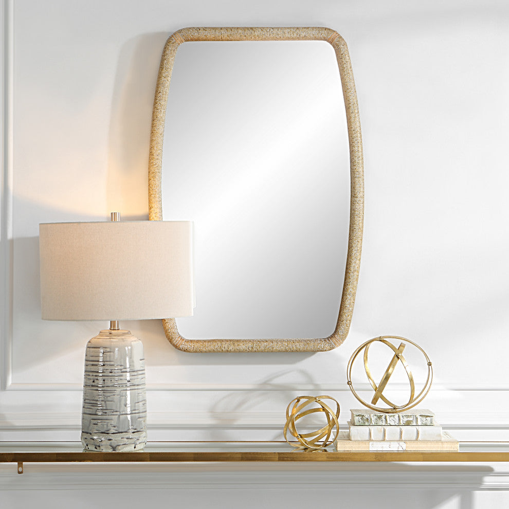 Uttermost 09831 Tiki Rattan Mirror