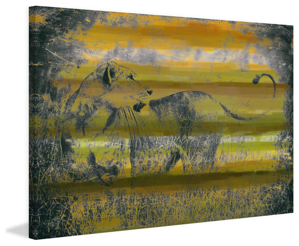 "Queen of the Jungle" Print on Canvas, 60"x40"