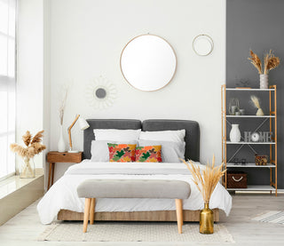 Leaf Pile Accent Pillow, Forest Green, 16"x16"