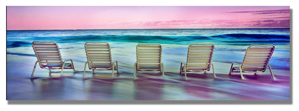 'Party of Five' Canvas Art by Preston