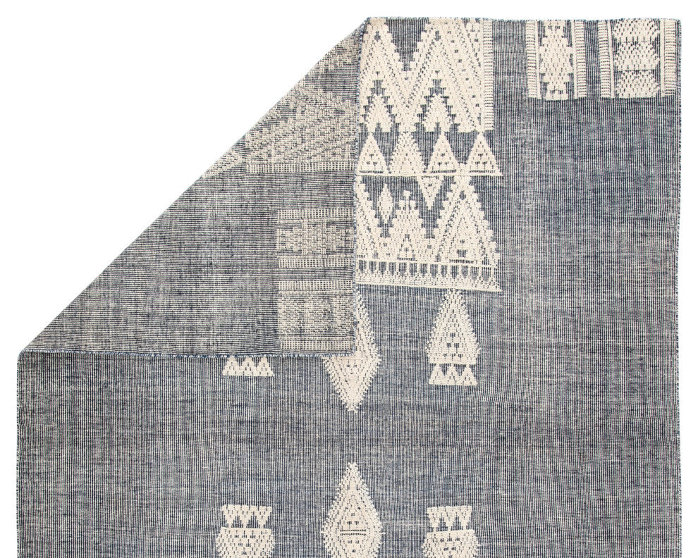 Jaipur Living Torsby Hand-Knotted Tribal Blue/ Ivory Area Rug 12'X15'