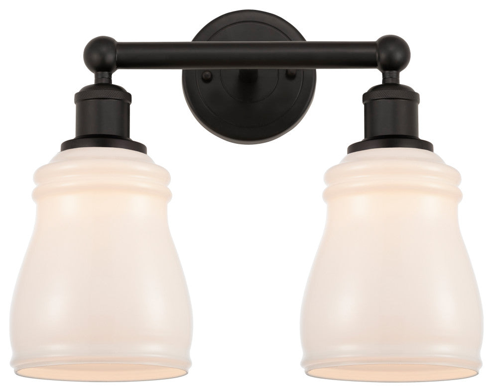 Innovations 616-2W-OB-G391 Ellery 2 Light Bath Vanity Light, Oil Rubbed Bronze