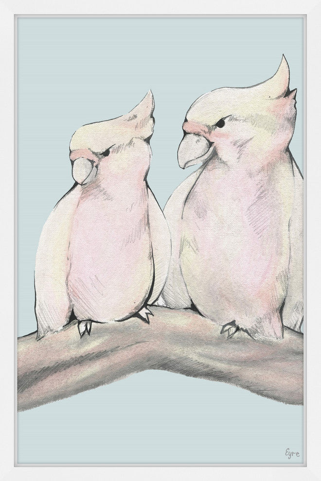 "Ladilafe" Framed Painting Print, 12"x18"
