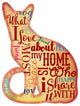 Home Cat Ornament Set of 3