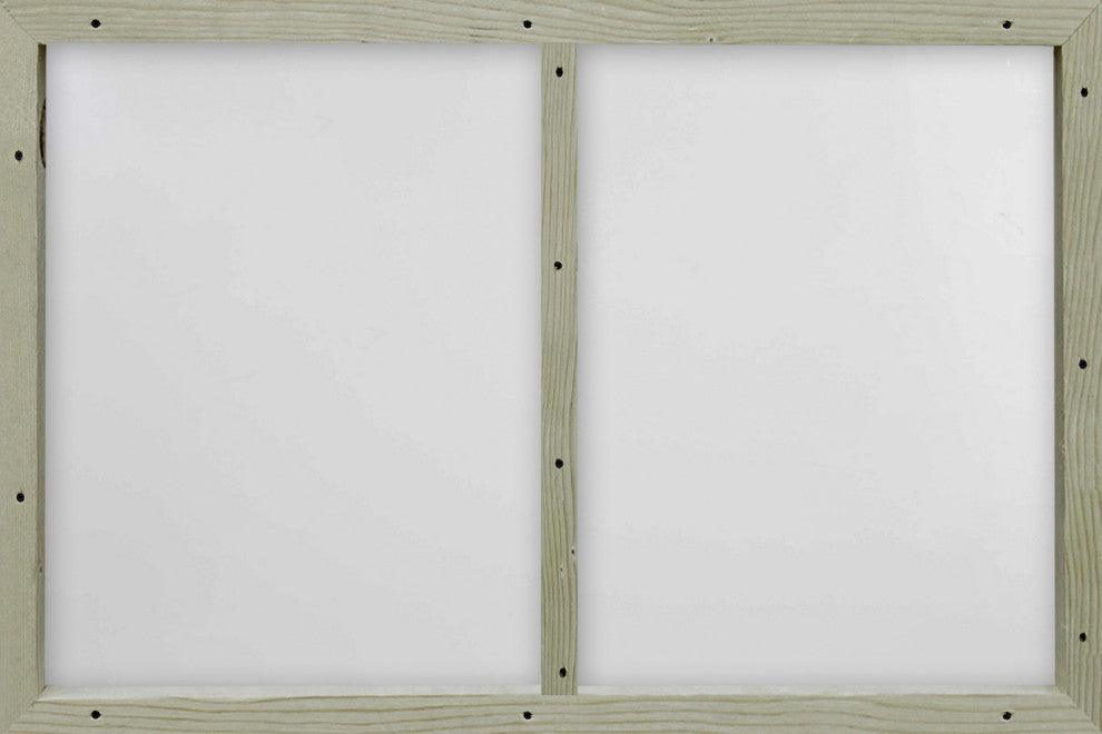 "Red Striped Sky" Print on Brushed Aluminum, 36"x24"