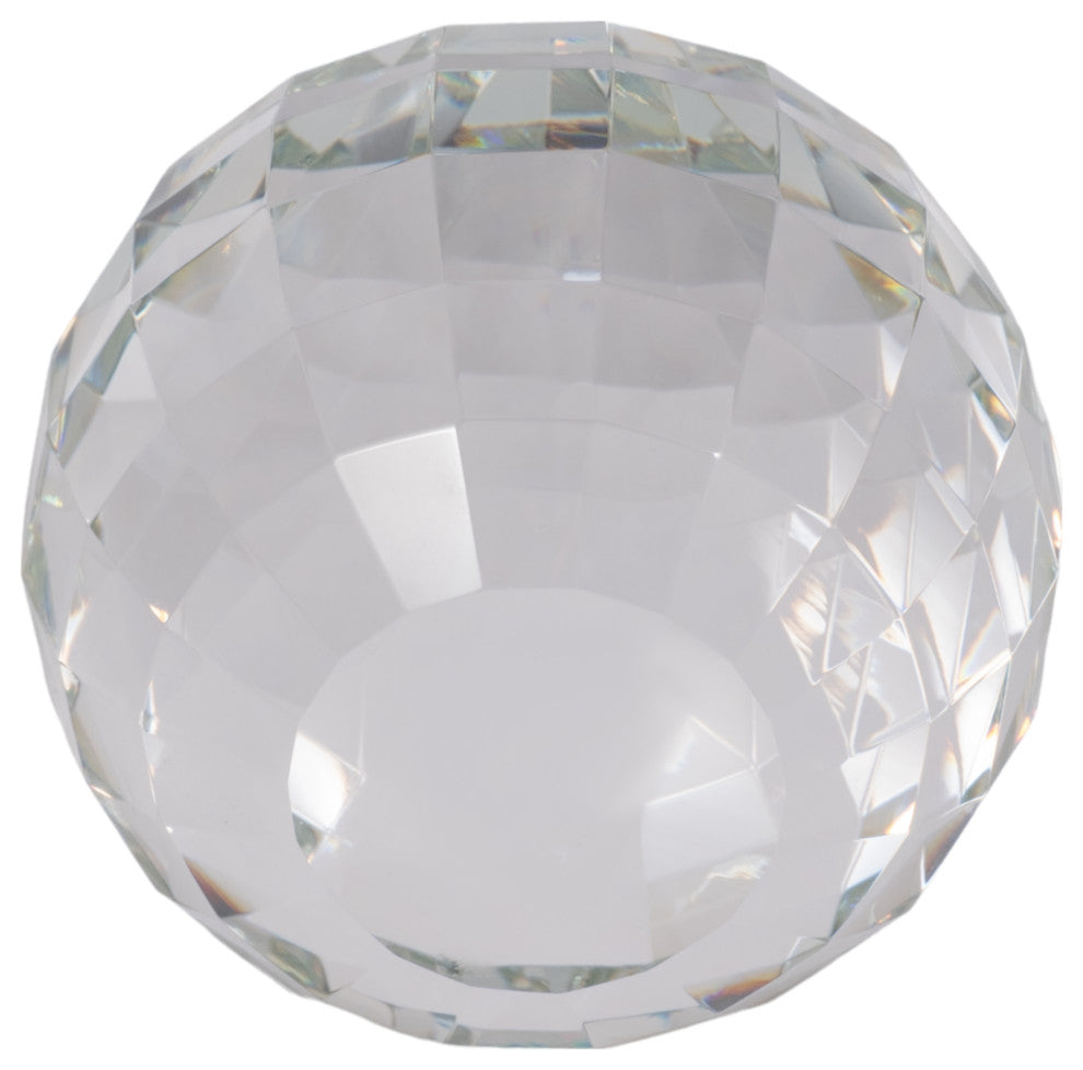 Crystal 5" Orb, Clear