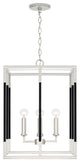 Capital Lighting, 544742NK, 16"Wx22.5"H 4-Light Medium Foyer