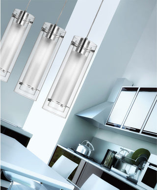 Willamette Single Pendant, Chrome