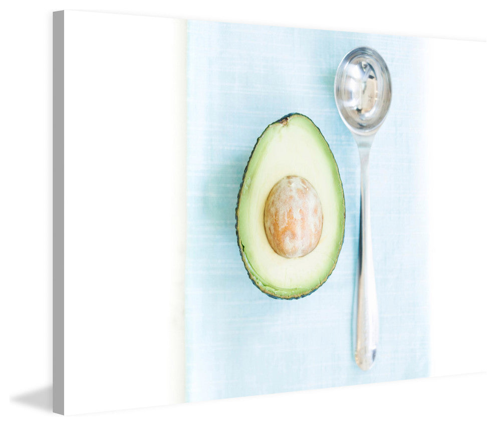 "An Avo a Day" Painting Print on Wrapped Canvas
