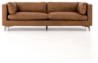 BeckWith Sofa-94"-Natural Washed Camel