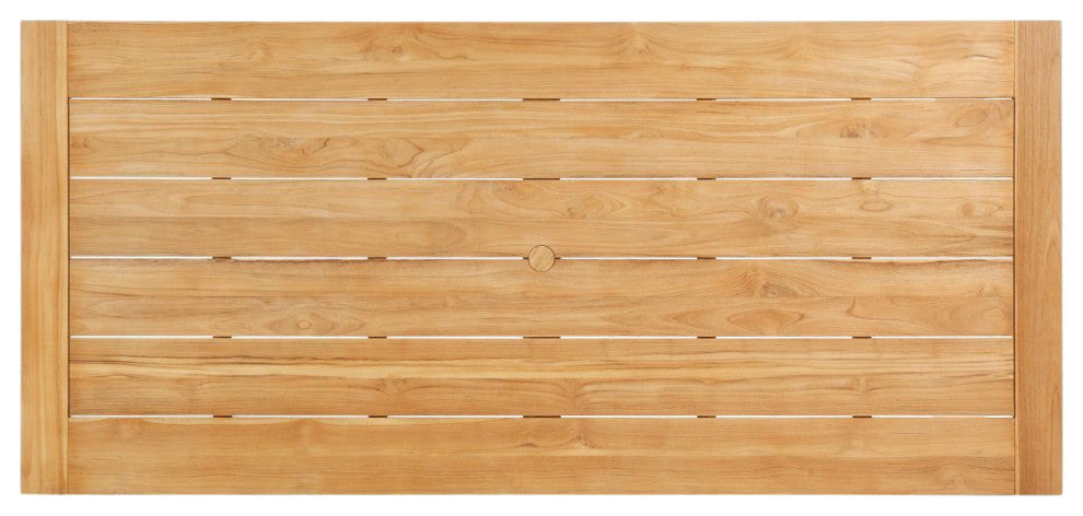 Winston All-Natural Teak Outdoor 40" x 88" Rectangular Dining Table