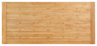 Winston All-Natural Teak Outdoor 40" x 88" Rectangular Dining Table