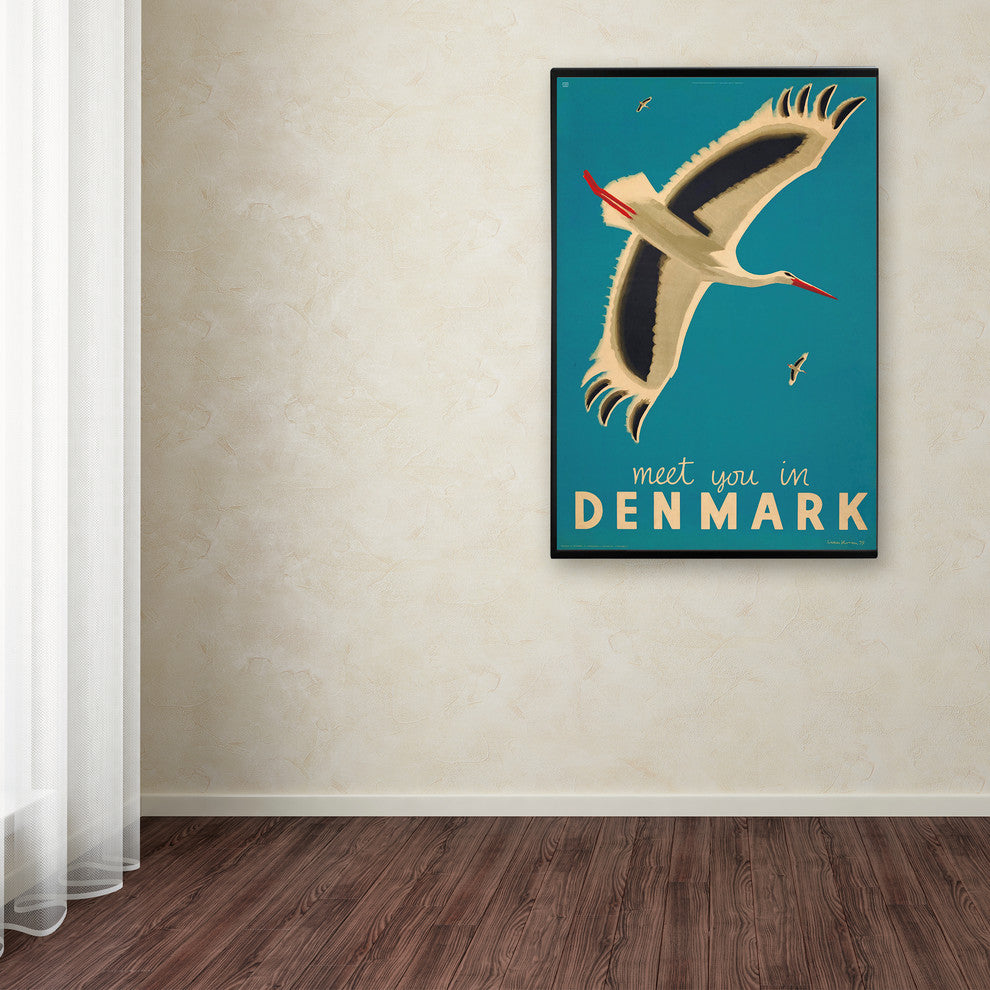 Vintage Apple Collection 'Denmark' Canvas Art, 12x19