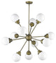 Chandelier - far252069par, Raw Brass, 40.00