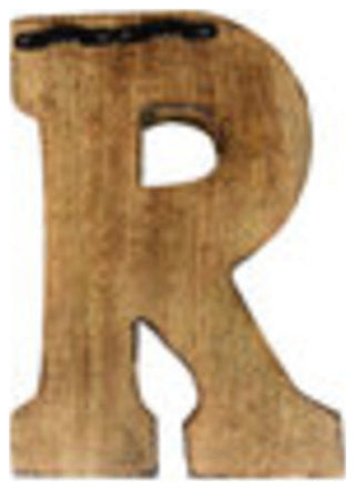 Handmade Eco-Friendly Wall Decor Alphabet Letter Block, 1.3x7.8x4