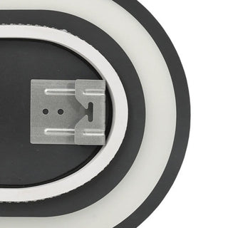 vidaXL LED Bathroom Mirror Wall Mounted Bathroom Vanity Mirror with Lights Oval