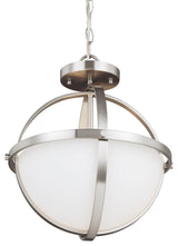 Generation Lighting 7724602 Alturas 2 Light 14"W Outdoor Pendant - Brushed