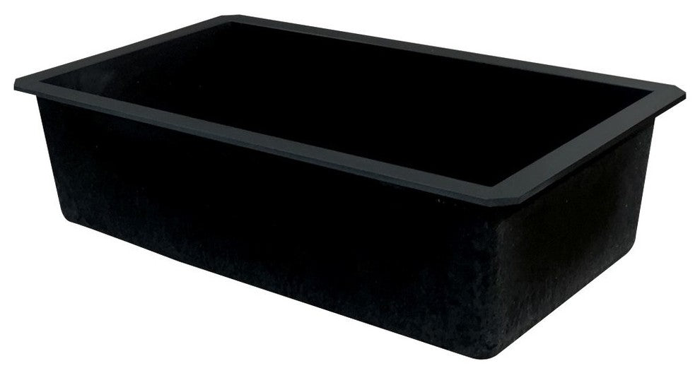 Transolid Radius Granite 31-in Undermount Kitchen Sink