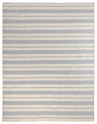 Weave & Wander Granberg Eco-Friendly PET Rug, Blue, 2' X 3'