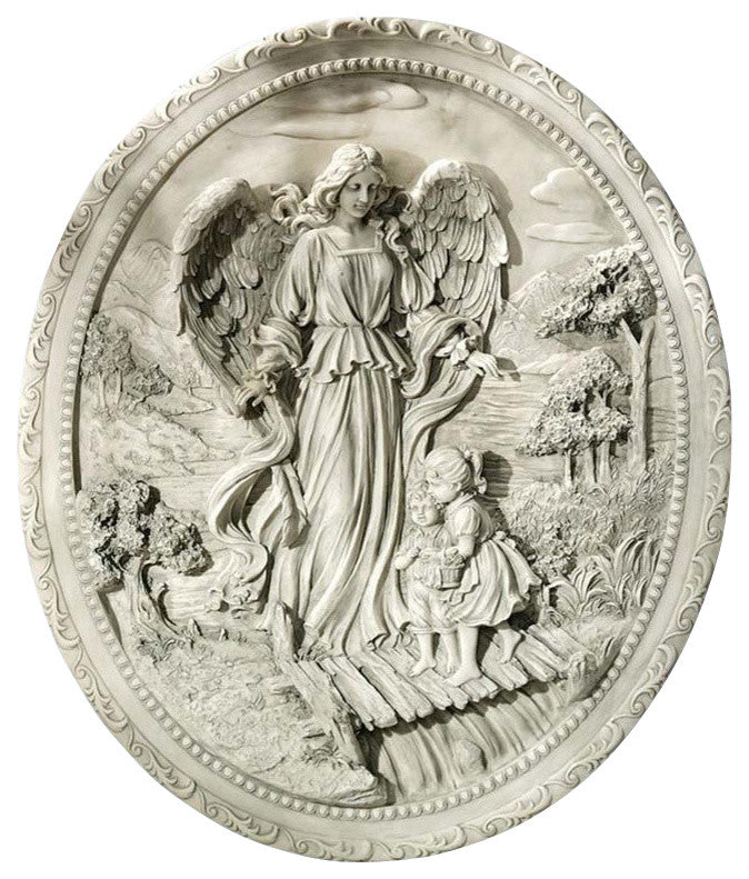 Childrens Guardian Angel Plaque