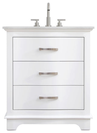 Home Living Knox 30" Single Bathroom Vanity, White