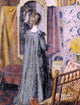 Georges Lemmen Woman Standing in Front of the Mirror Wrapped Canvas