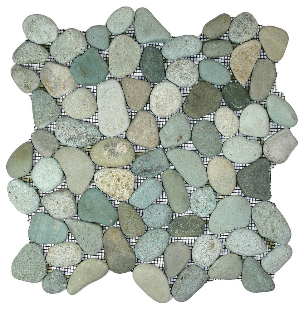 Sea Green Pebble Tile