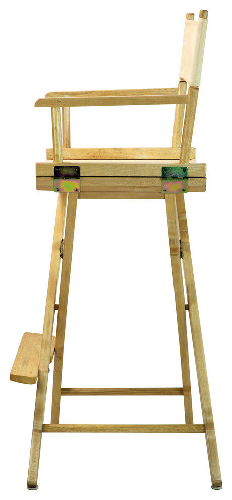 030" Director's Chair Natural Frame-Natural/Wheat Canvas
